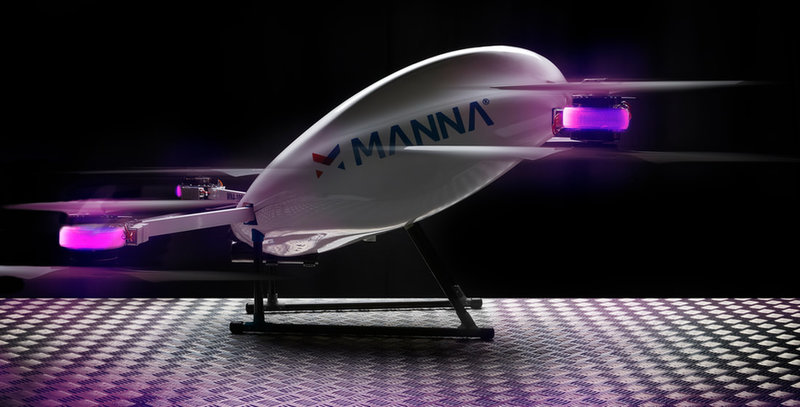 Manna Drone Delivery as a Service